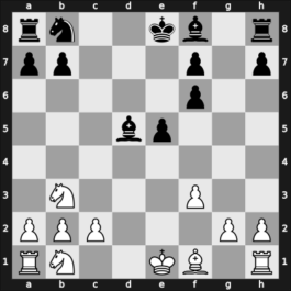 1958 YUG Ch 13th – Round 4 – Ivkovic, Dusan – 1/2-1/2 – Lukic, Arsenije – G23