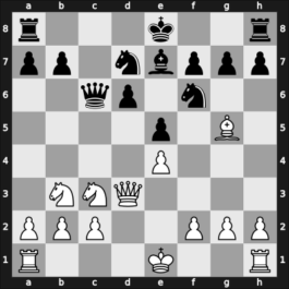 1958 YUG Ch 13th – Round 4 – Ciric, Dragoljub M – 1-0 – Dimc, Dragutin – G24