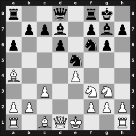 1958 YUG Ch 13th – Round 6 – Bogdanovic, Rajko – 1/2-1/2 – Matanovic, Aleksandar – G34