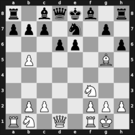 1958 YUG Ch 13th – Round 6 – Matulovic, Milan – 1/2-1/2 – Ivkov, Borislav – G35
