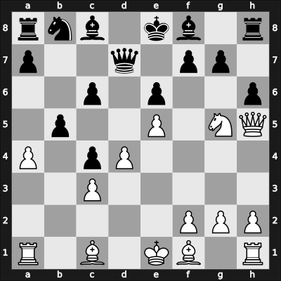 1958 YUG Ch 13th – Round 7 – Vukovic, Vladimir – 1/2-1/2 – Ivkovic, Dusan – G36