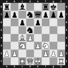 1958 YUG Ch 13th – Round 9 – Ivkov, Borislav – 1/2-1/2 – Trifunovic, Petar – G50