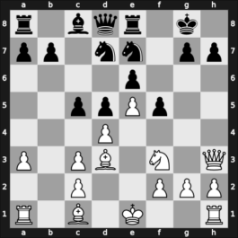 1958 Sarajevo (YUG Ch 13th) – Round 9 – Matanovic, Aleksandar – 1-0 – Sokolov, Vladimir – G55