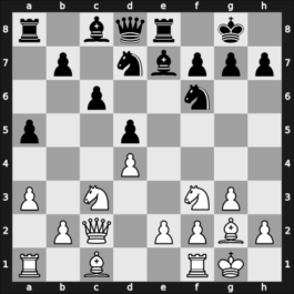 1958 YUG Ch 13th – Round 13 – Milic, Borislav – 1-0 – Ciric, Dragoljub M – G68
