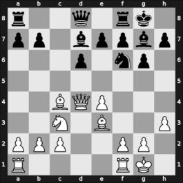 1958 YUG Ch 13th – Round 15 – Vukovic, Vladimir – 1/2-1/2 – Sofrevski, Jovan – G81