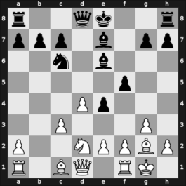 1958 YUG Ch 13th – Round 16 – Sofrevski, Jovan – 0-1 – Ivkovic, Dusan – G83