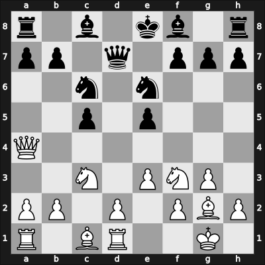 1958 YUG Ch 13th – Round 16 – Trifunovic, Petar – 1-0 – Janosevic, Dragoljub – G84