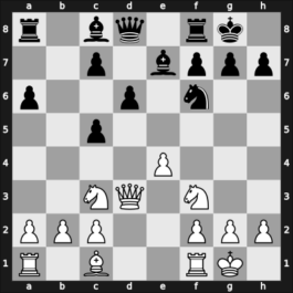 1958 YUG Ch 13th – Round 17 – Ivkov, Borislav – 1/2-1/2 – Ciric, Dragoljub M – G93