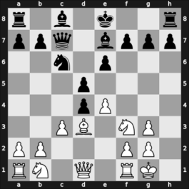 1958 YUG Ch sf – Round 3 – Vasiljevic, Milos – 0-1 – Ciric, Dragoljub M – G7