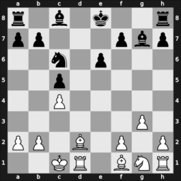 1958 YUG Ch sf – Round 5 – Vasiljevic, Milos – 1/2-1/2 – Udovcic, Mijo – G13