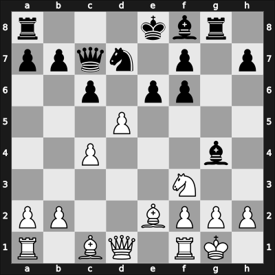 1958 YUG Ch sf – Round 10 – Karanjac I – 1-0 – Ciric, Dragoljub M – G30