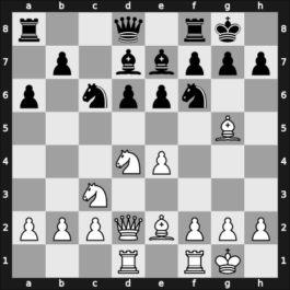 1958 YUG Ch sf – Round 13 – Vasiljevic, Milos – 1/2-1/2 – Bradvarevic, Aleksandar – G41