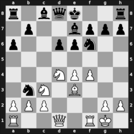 1958 Yugoslavia – Round 1 – Suetin, Alexey S – 1/2-1/2 – Bertok, Mario Jr. – G4