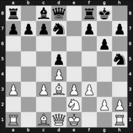 1958 Yugoslavia – Round 2 – Polugaevsky, Lev – 1/2-1/2 – Milic, Borislav – G7