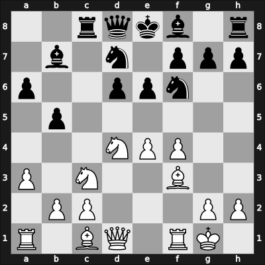 1959 Alekhine Memorial – Round 1 – Aronin, Lev – 1/2-1/2 – Smyslov, Vladimir – G3