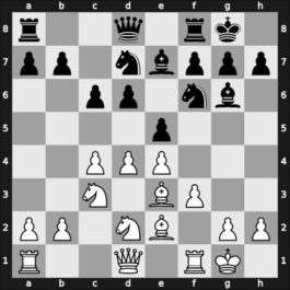 1959 Alekhine Memorial – Round 4 – Portisch, Lajos – 1-0 – Kjaer Larsen, Maximillian C – G23