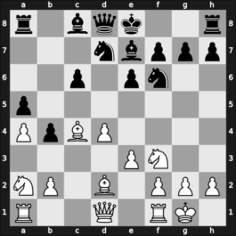 1959 Alekhine Memorial – Round 5 – Lutikov, Anatoly S – 0-1 – Olafsson, Fridrik – G24
