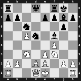 1959 Alekhine Memorial – Round 7 – Larsen, Benjamin Holsko – 0-1 – Olafsson, Fridrik – G38