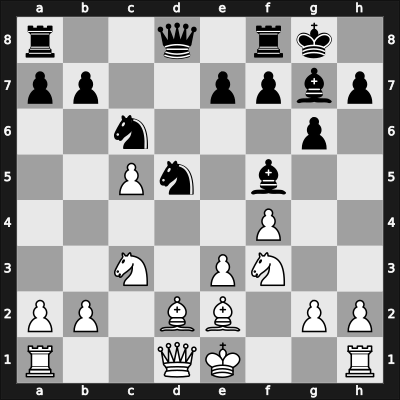 1959 Alekhine Memorial – Round 7 – Larsen, Benjamin Holsko – 0-1 – Olafsson, Fridrik – G38
