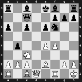 1959 Alekhine Memorial – Round 8 – Aronin, Lev – 1/2-1/2 – Larsen, Benjamin Holsko – G42