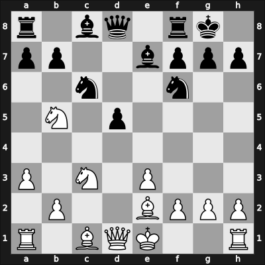 1959 Alekhine Memorial – Round 9 – Ezzat Philip, Maxim – 1/2-1/2 – Vasiukov, Evgeni – G46