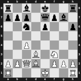 1959 Argentina – Round 2 – Marini, Luis – 1/2-1/2 – Bazan, Osvaldo – G8