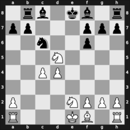 1959 Argentina – Round 7 – Chemes, Luis – 1/2-1/2 – Foguelman, Alberto – G37