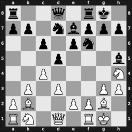 1959 Asztalos Memorial – Round 2 – Soos, Bela – 1-0 – Neikirkh, Oleg – G9