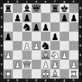 1959 Asztalos Memorial – Round 3 – Neikirkh, Oleg – 1-0 – Portisch, Lajos – G10
