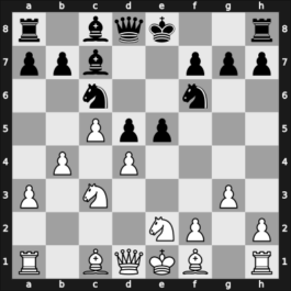 1959 Asztalos Memorial – Round 4 – Uhlmann, Wolfgang – 1-0 – Neikirkh, Oleg – G16