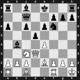 1959 Asztalos Memorial – Round 7 – Beni, Alfred – 1/2-1/2 – Portisch, Lajos – G31