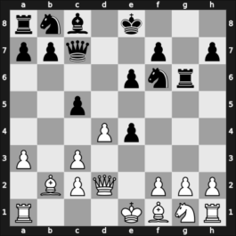 1959 Asztalos Memorial – Round 9 – Kholmov, Ratmir D – 1-0 – Florian, Tibor – G41