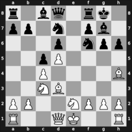 1959 Asztalos Memorial – Round 13 – Kholmov, Ratmir D – 1-0 – Neikirkh, Oleg – G60