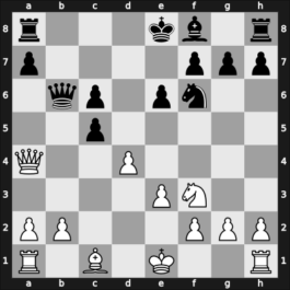 1959 Asztalos Memorial 2nd – Round 4 – Florian, Tibor – 1/2-1/2 – Kluger, Gyula – G5