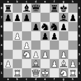 1959 Asztalos Memorial 2nd – Round 4 – Bilek, Istvan – 1/2-1/2 – Dely, Peter – G6