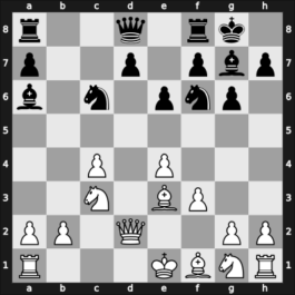 1959 Asztalos Memorial 2nd – Round 8 – Soos, Bela – 1-0 – Dely, Peter – G15