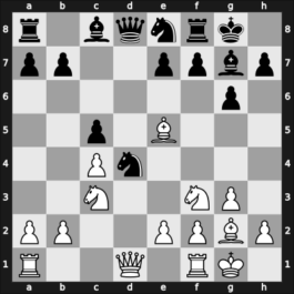 1959 Asztalos Memorial 2nd – Round 11 – Forintos, Gyozo V – 1/2-1/2 – Uhlmann, Wolfgang – G18