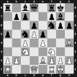 1959 BUL Ch – Round 13 – Radev, Nikolai – 1/2-1/2 – Karastoichev, Emil – G11