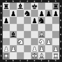 1959 Belgrade – Round 1 – Tomovic, Vasilje – 1/2-1/2 – Karaklajic, Nikola – G8
