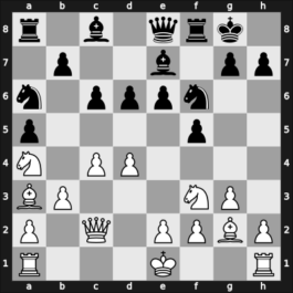 1959 Belgrade – Round 1 – Avirovic, Djordje – 1/2-1/2 – Marić, Rudolf – G9