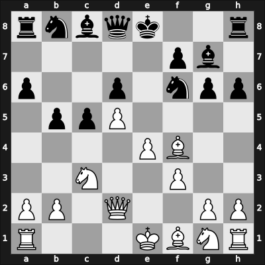 1959 Belgrade – Round 1 – Tomovic, Vasilje – 0-1 – Boskovic, Milorad – G14