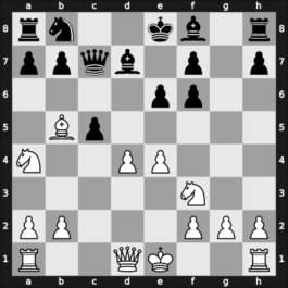 1959 Belgrade – Round 1 – Vukovic, Sava – 1/2-1/2 – Karaklajic, Nikola – G19