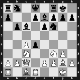 1959 Belgrade – Round 1 – Fuderer, Andrija – 1/2-1/2 – Bilek, Istvan – G22
