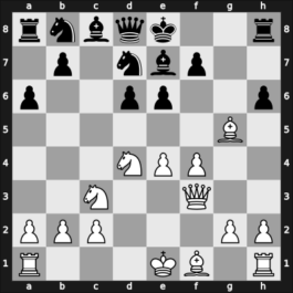 1959 Belgrade – Round 1 – Ivkov, Borislav – 1/2-1/2 – Nedeljkovic, Srecko M – G35