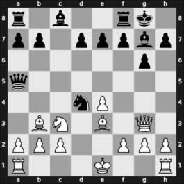 1959 Berlin Ch – Round 6 – Padullon II, Domino – 0-1 – Hecht, Hans-Joachim – G13