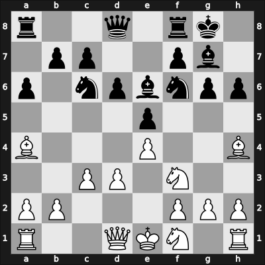 1959 Budapest-Leningrad m – Round 1.7 – Byvshev, Vasily – 0-1 – Honfi, Karoly – G4