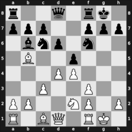 1959 Budapest-Leningrad m – Round 4.7 – Honfi, Karoly – 1/2-1/2 – Byvshev, Vasily – G17