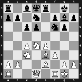 1959 Buenos Aires Ch – Round 1 – Abelenda Suarez, Saul – 1/2-1/2 – Palermo, Vicente – G4