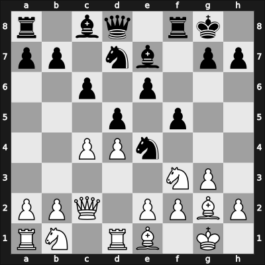 1959 Buenos Aires Ch – Round 6 – Reinhardt, Enrique – 0-1 – Espinosa Flores, Rafael Emilio – G23