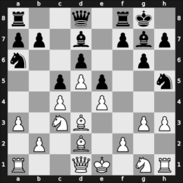 1959 Buenos Aires JM – Round 1 – Bolbochan, J. – 0-1 – Abad Garcia, Gonzalo – G6